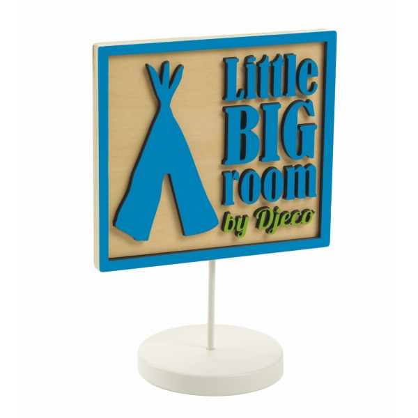 DJECO Marketing: Little Big Room Holzlogo 