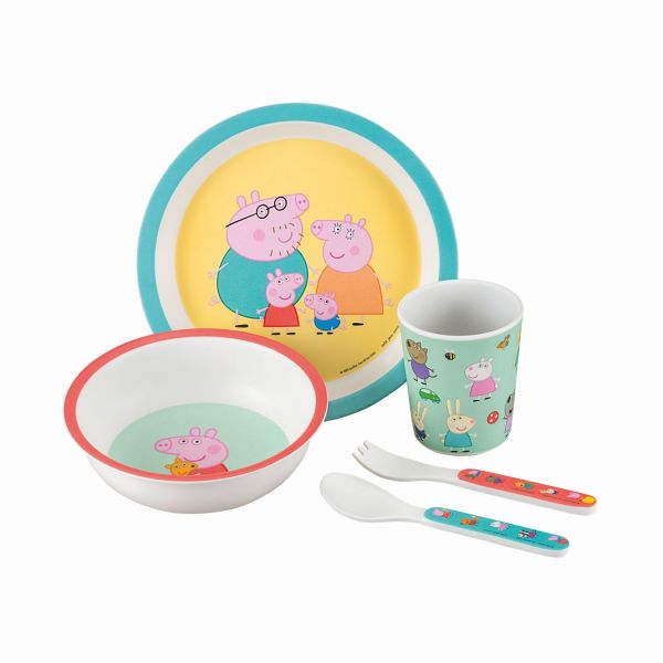 5-teiliges Service Peppa Pig 