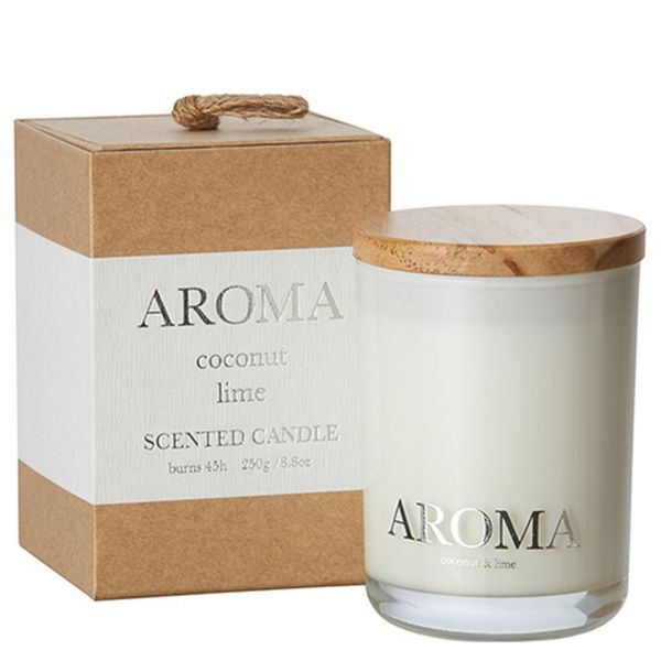 Aroma Duftkerze coconut & lime M 