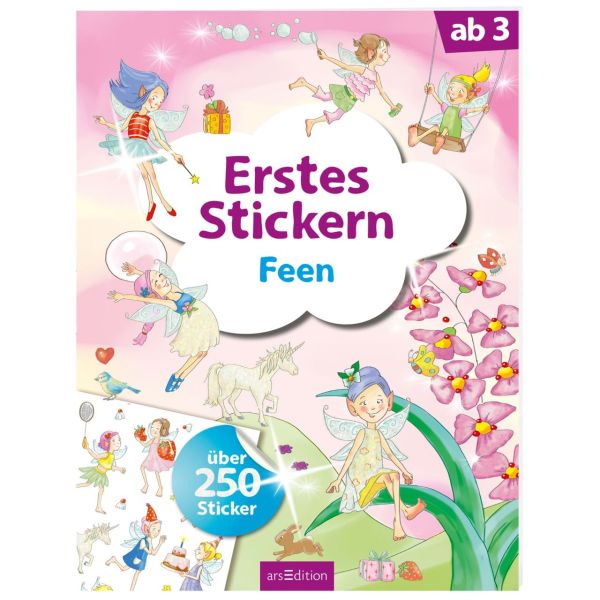 Erstes Stickern Feen 