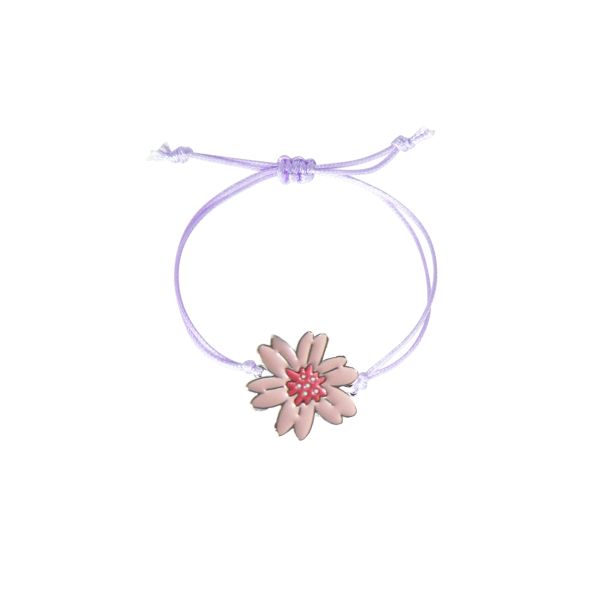 Armband Blume Rosa 