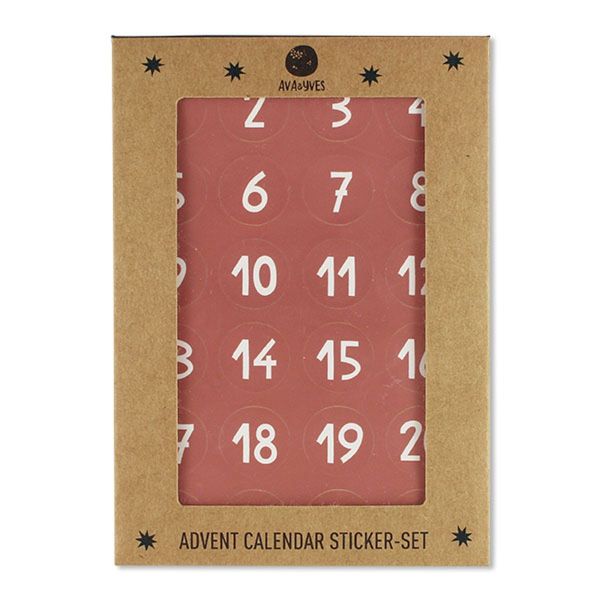 Adventskalender Sticker 