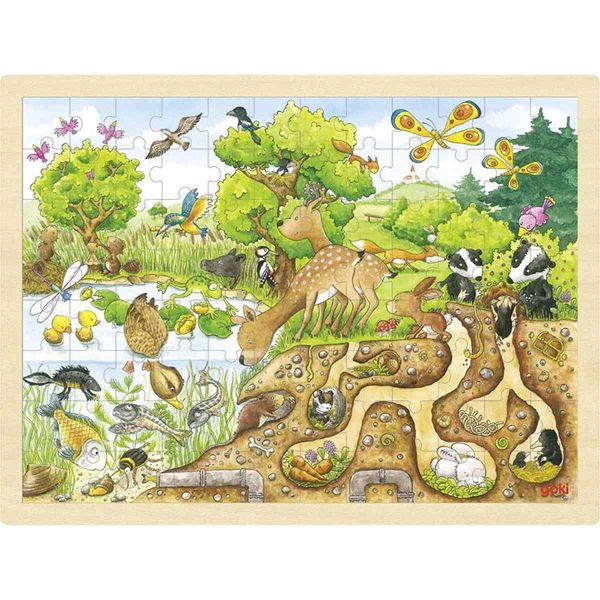 Puzzle Erlebnis Natur 96 Teile 