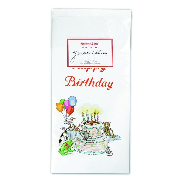 Geschenktüte Happy Birthday 