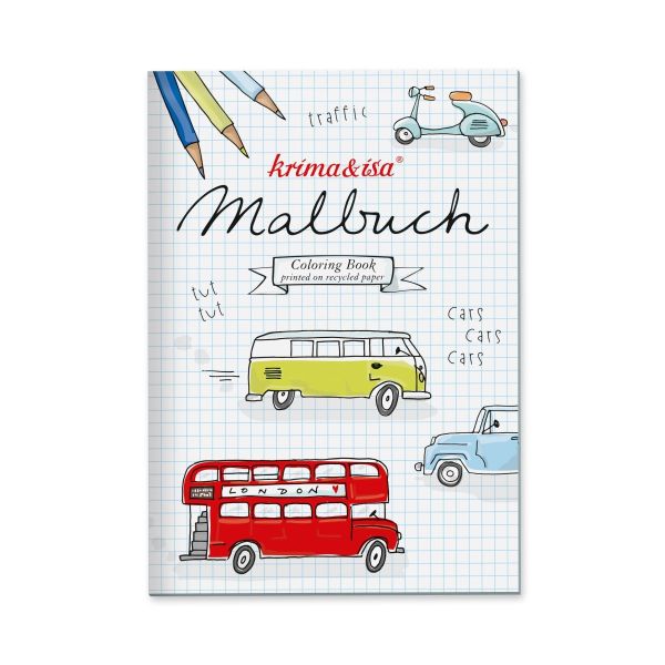 Malbuch Auto A5 