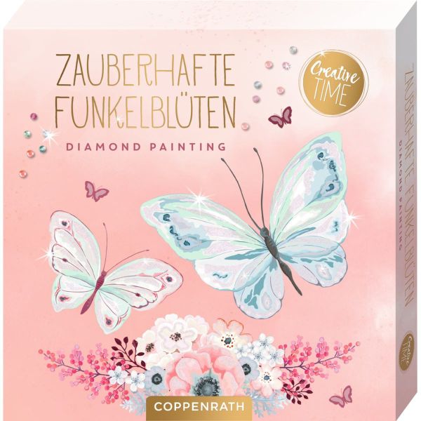 Diamond Painting - Zauberhafte Funkelblüten 