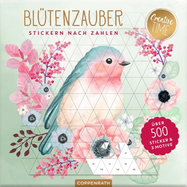 Stickern nach Zahlen: Blüten-Zauber 